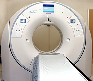 cannon aquilion ct scanner